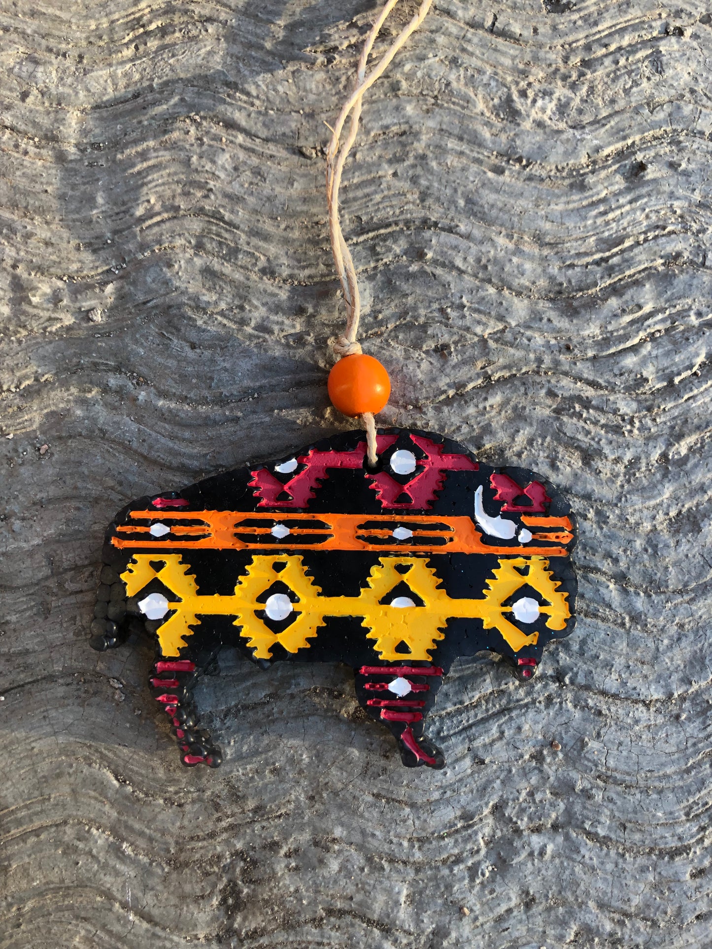 Aztec Buffalo Car Freshie