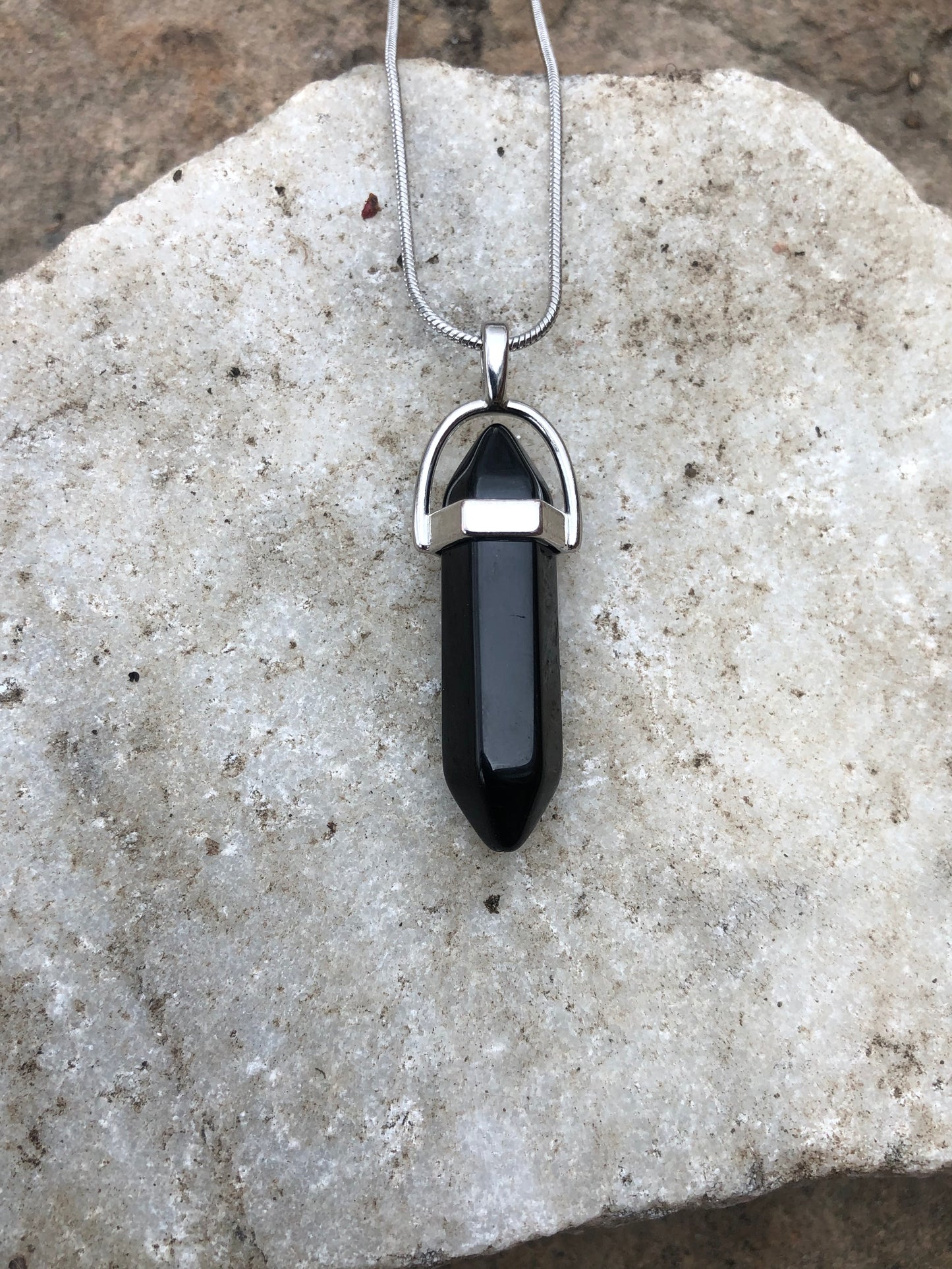 Black Obsidian Necklace