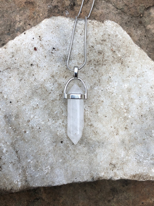 Clear Quartz Necklace