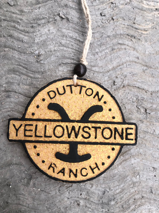 Yellowstone Logo Car Freshie