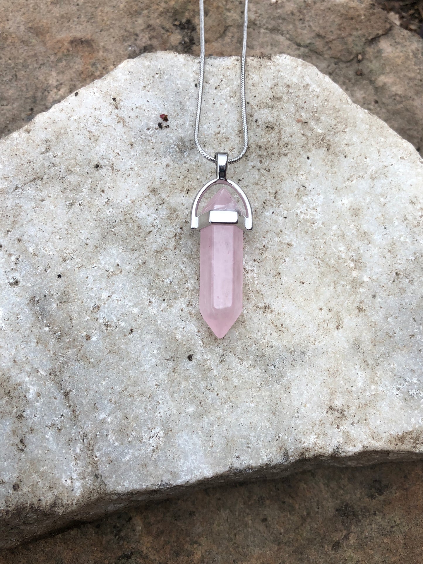 Rose Quartz Necklace